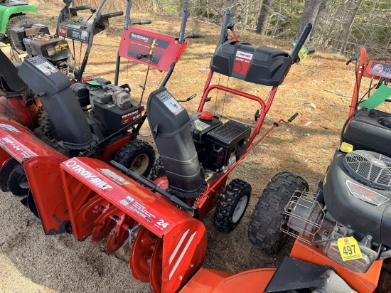 TROY-BILT STORM 2410 24" SNOW BLOWER