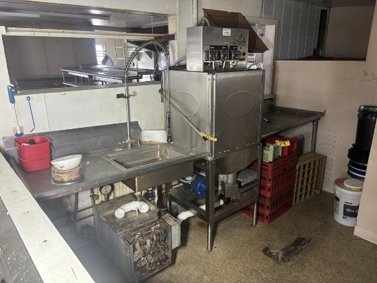 ADS L-90-3DWS COMMERCIAL DISHWASHER