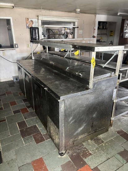 2013 TRUE TPP-93 REFRIGERATED PIZZA PREP TABLE