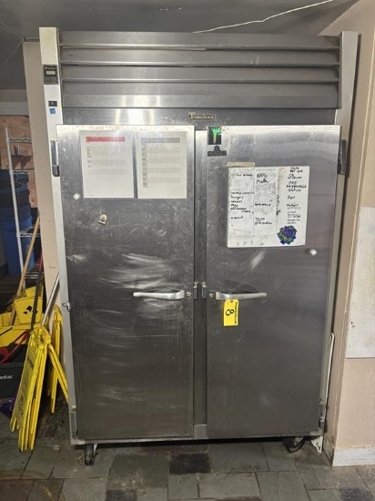 TRAULSEN MODEL G20010 2-DOOR STAINLESS STEEL REFRIGERATOR