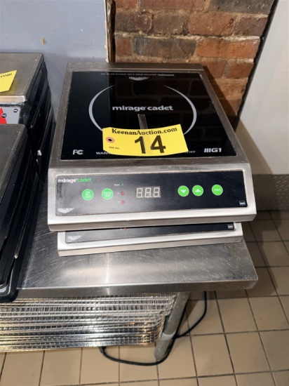 BID PRICE X 2 - (2) VOLLRATH MIRAGE CADET INDUCTION COOKTOPS, MODEL 59300