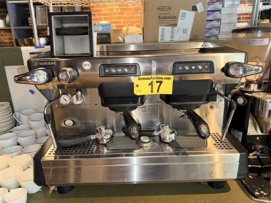 RANCILLO CLASSE 5 USB 2-GROUP ESPRESSO MACHINE