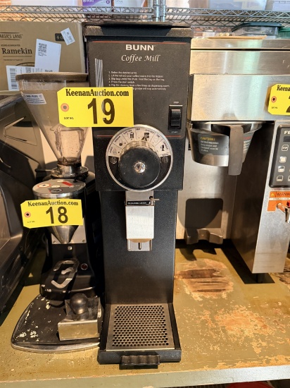 BUNN G2HD COFFEE MILL, 1320W, 120V, 1 PH