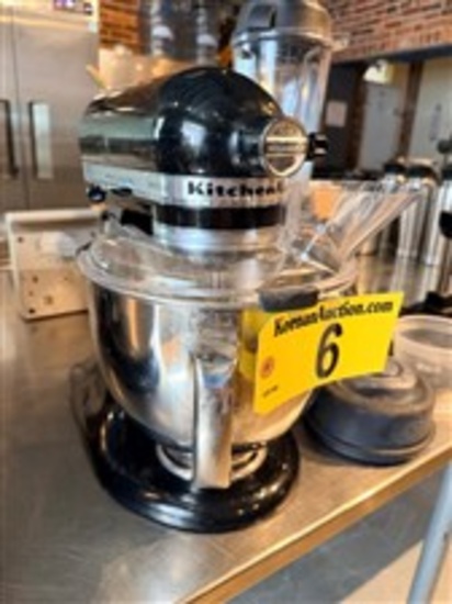 KITCHENAID ARTISAN COUNTERTOP MIXER, ATTACHMENTS