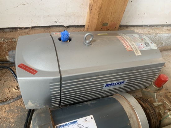 2013 Becker Vt 4.40 Vacuum Pump, S/N: A2708747