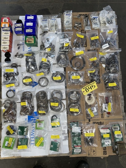 Lot: Washer Nuts, Seals, Machine Hardware