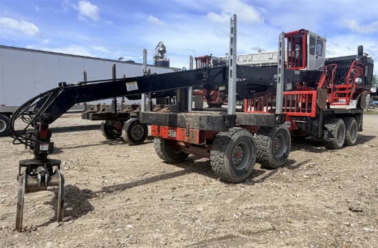 2024 HOOD 24000 SELF-PROPELLED LOG LOADER, 8X4