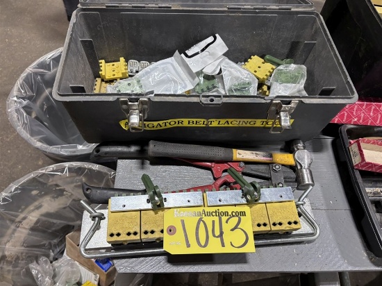 Alligator Belt Lacing Tool Kit