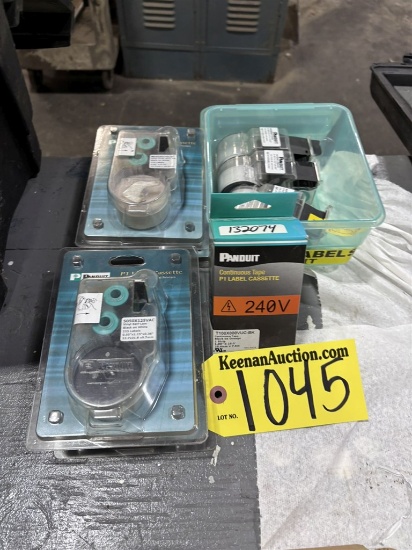 Lot: 8-Panduit Flare Labels