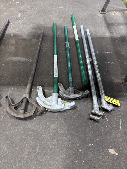 Bid Price X 5 - (5) Assorted Conduit Tools: