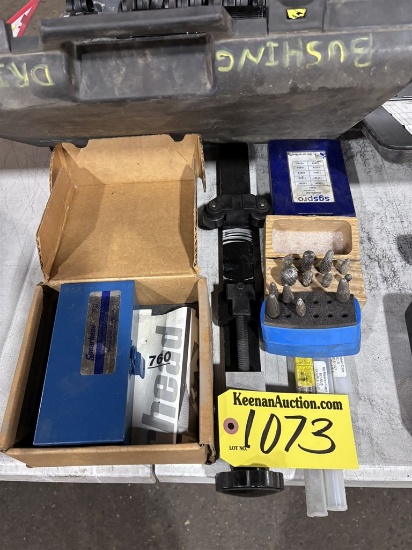Lot Of Assorted Cutting Bits, Gasket Cutter, Dremel Bits