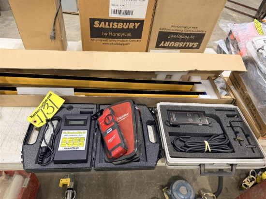 Lot: 3-Testers Tension Rite, Milwaukee Fluorescent Light Tester