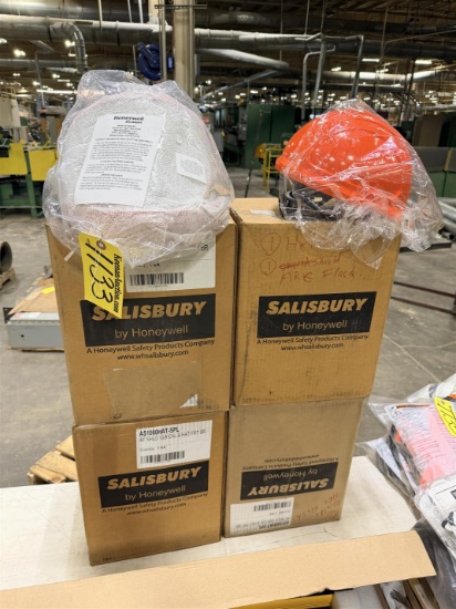 BID PRICE X4 - (4) SALISBURY AF SHIELD & HARD HAT