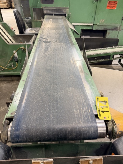 12' X 16" Powered Belt Conveyor, 3ph
