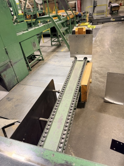 8' X 13" Accumulating Conveyor W/ Electric Eye, 460v