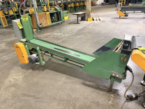8' X 13" Accumulating Conveyor W/ Electric Eye, 460v