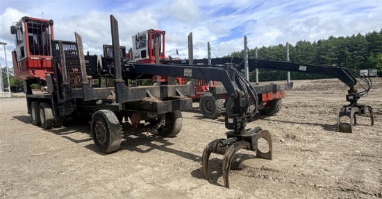 2018 HOOD S-182 SELF-PROPELLED LOG LOADER, 6X4