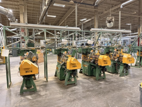 Bid Price X 4 - (4) Hollow Spindle Wood Turning Lathes, 4.52hp