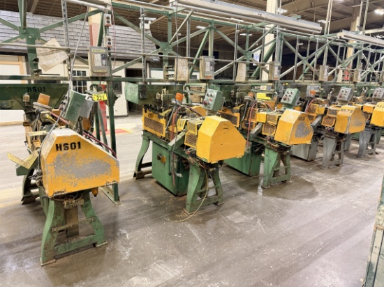 Bid Price X 4 - (4) Hollow Spindle Wood Turning Lathes, 4.52hp