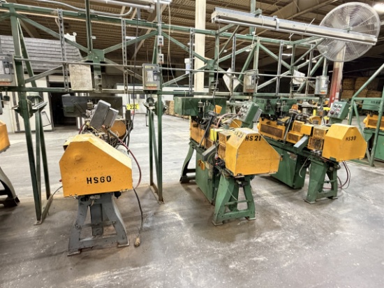 Bid Price X 4 - (4) Hollow Spindle Wood Turning Lathes, 4.52hp