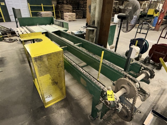 3-Strand 16' X 40", Rooftop Chain Conveyor