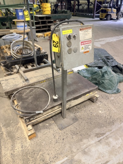 Southworth 4000lb Scissor Lift Table