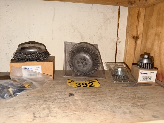 4-Assorted Angle Grinder Attachments