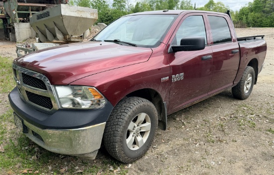 2018 Ram 1500 4wd Crew Cab St Pickup