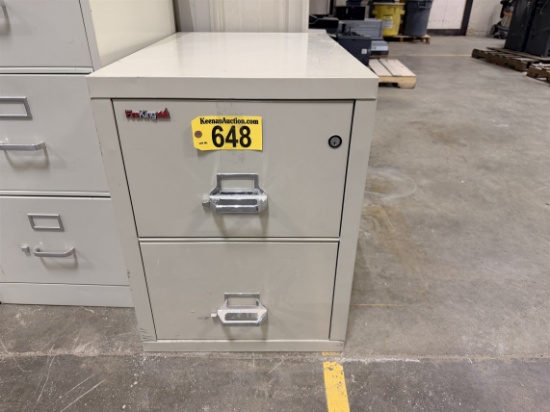 Fire King 2-Drawer Fire Safe File Cabinet