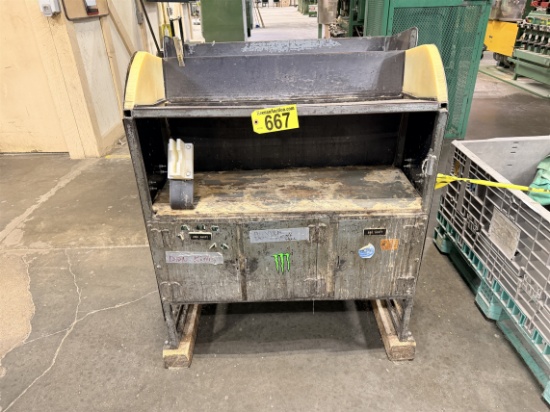 Bid Price X 2 - (2) 3' X 18" Sorting Stands