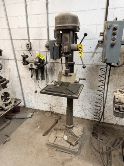 Black Hawke Pd22-12 1.25" Drill Press, S/N: 21908
