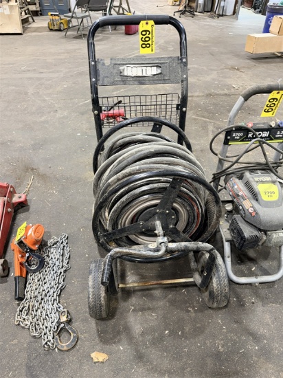 Ironton Hose Reel & Hose