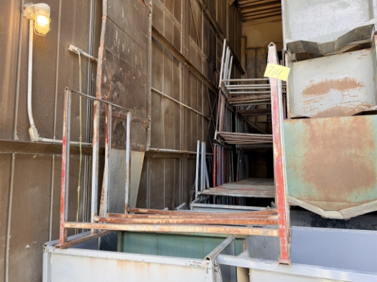 Bid Price X 30 - (30) Assorted Steel Lumber Racks
