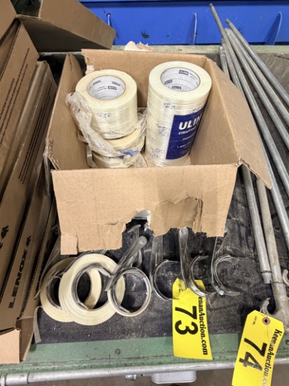 6-Tape Dispensers W/ 34-Rolls Of Strapping Tape