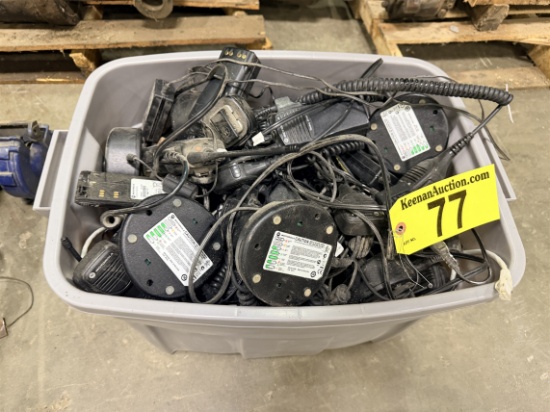 Lot Of Assorted Motorola 2-Way Radios