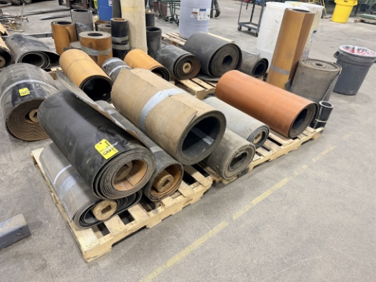 Lot: 10-Assorted Rolls Of Belting