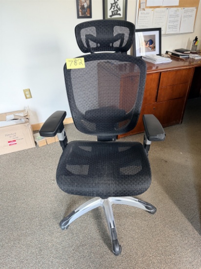 Mesh High-Back Swivel Office Chair