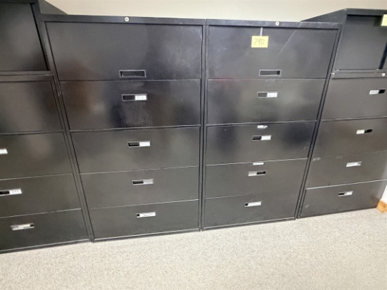 Bid Price X 2 - (2) 5-Drawer Filing Cabinets