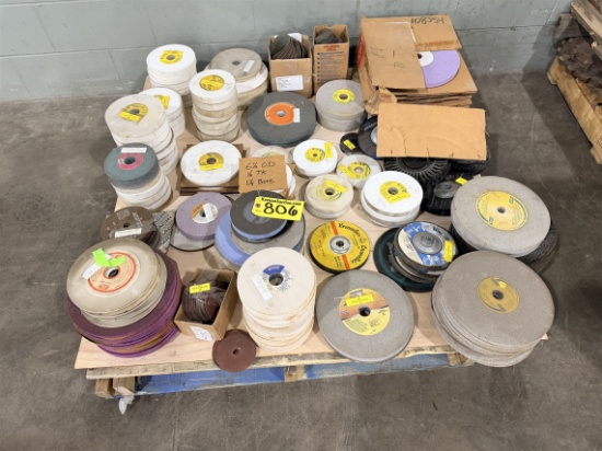 Lot: 100+ Grinding & Cut-Off Wheels