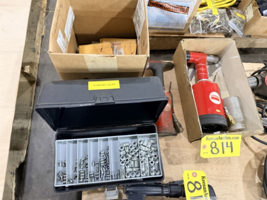 Lot: 2-Dayton Air Riveters, Box Of Thread Serts