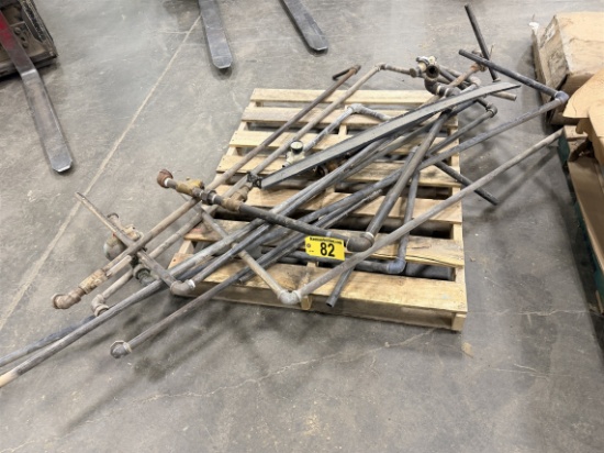 Lot Of Assorted Black Pipe Conduit