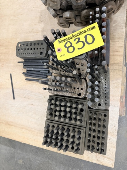 Lot Of Assorted Steel Punches