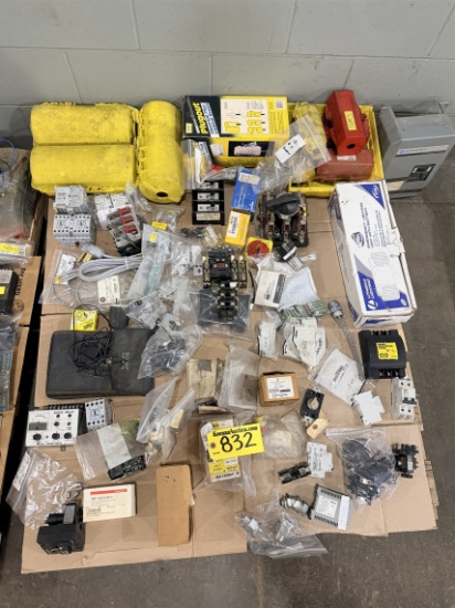 Lot Misc. Switches, Relays, Lockouts