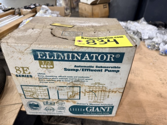 (NEW IN BOX) LITTLE GIANT ELIMINATOR SUMP PUMP