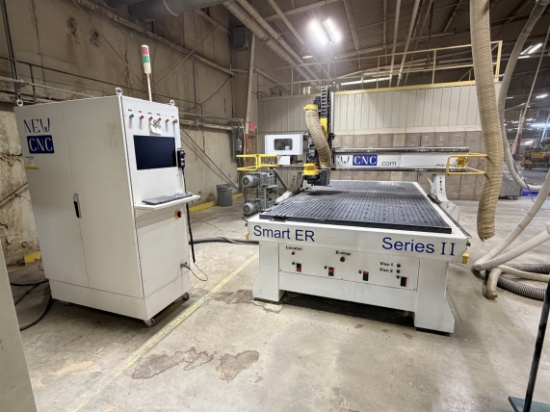 2015 New Cnc Smart Er Series Ii Router, 10'8" X 5'3" Table
