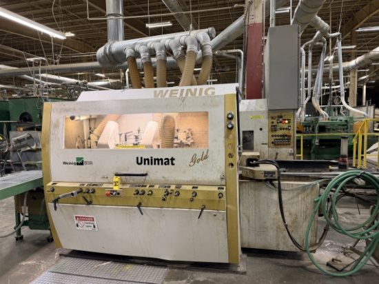 2007 Weinig Unimat Gold 6-Head Molder