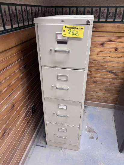 Hon 4-Drawer File Cabinet