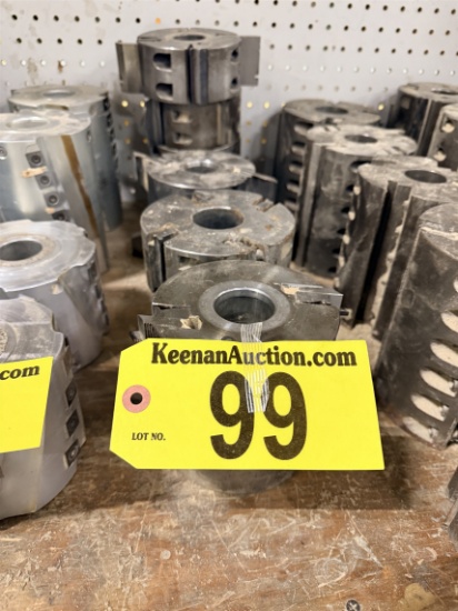 Bid Price X 10 - (10) 2 1/4" Planer Heads