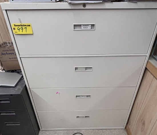 Bid Price X 4 - (4) 5-Drawer File Cabinets