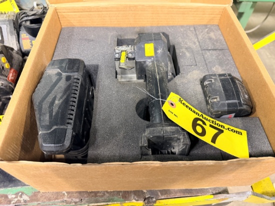 Fromm 18v Electric Banding Tool W/ Battery & Charger